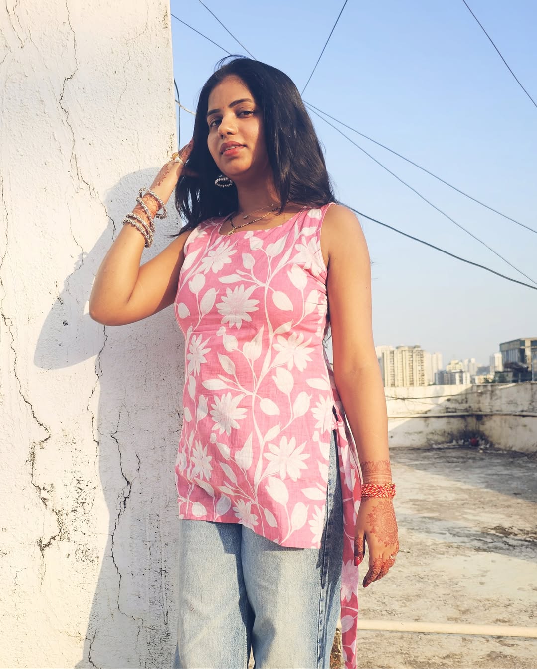 Gulzar Tie-Side Kurti