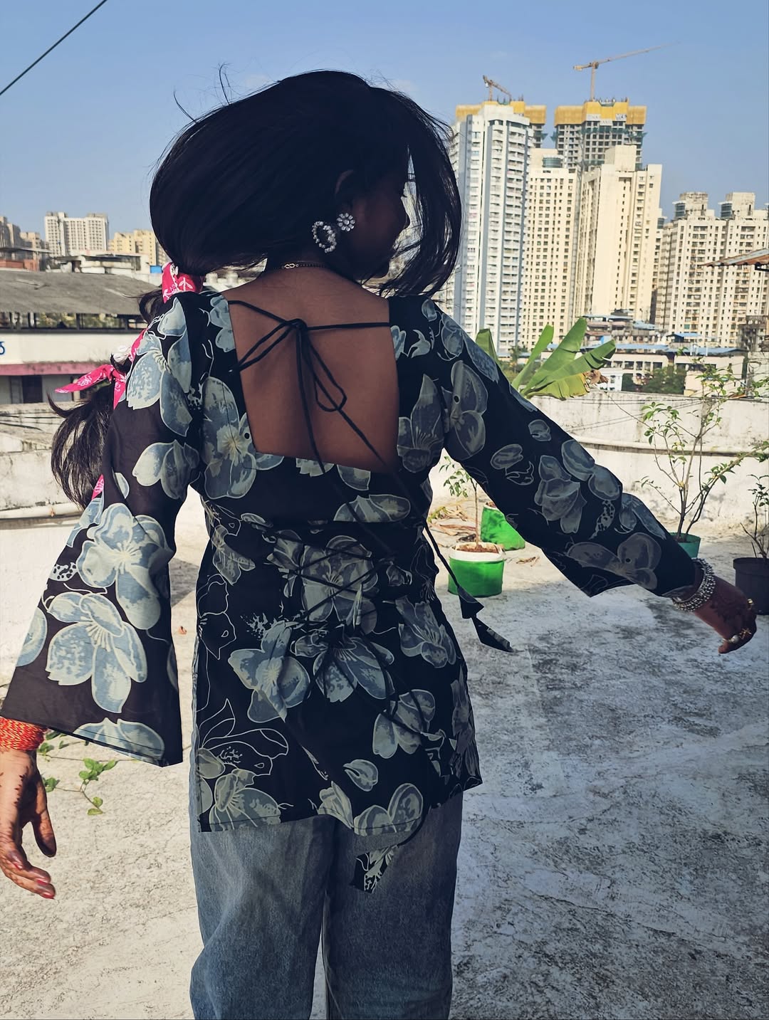 Neel Tara Tie-Back Kurti